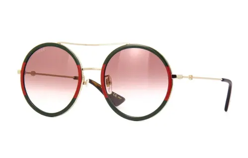 GUCCI Aviator Sunglasses Men's Gold