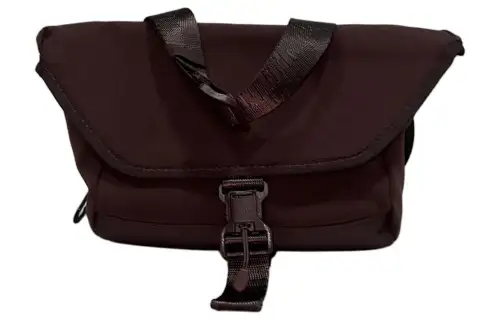 UNIQLO Polyamide Shoulder Bag, Crossbody Bag Unisex Umber