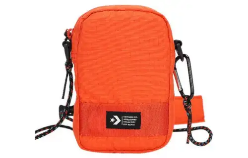 Converse Polyester+Polyurethane Shoulder Bag, Crossbody Bag Unisex Orange