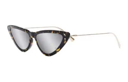 DIOR Cat Eye Sunglasses Women's Tortoiseshell