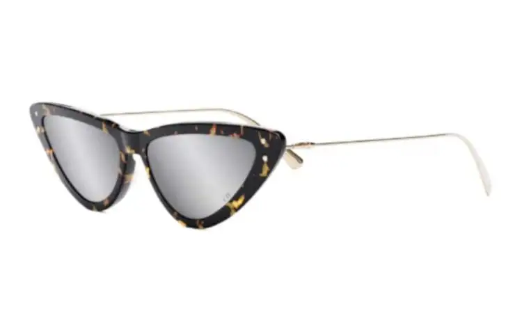 DIOR Cat Eye Sunglasses Women's Tortoiseshell