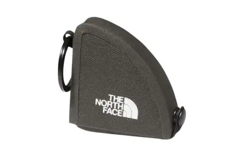 THE NORTH FACE Polyurethane Coin Purse Mini Unisex Taupe