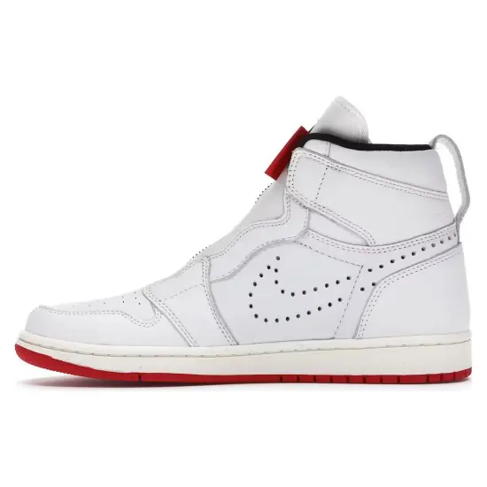 Jordan 1 Retro High Zip White University Red