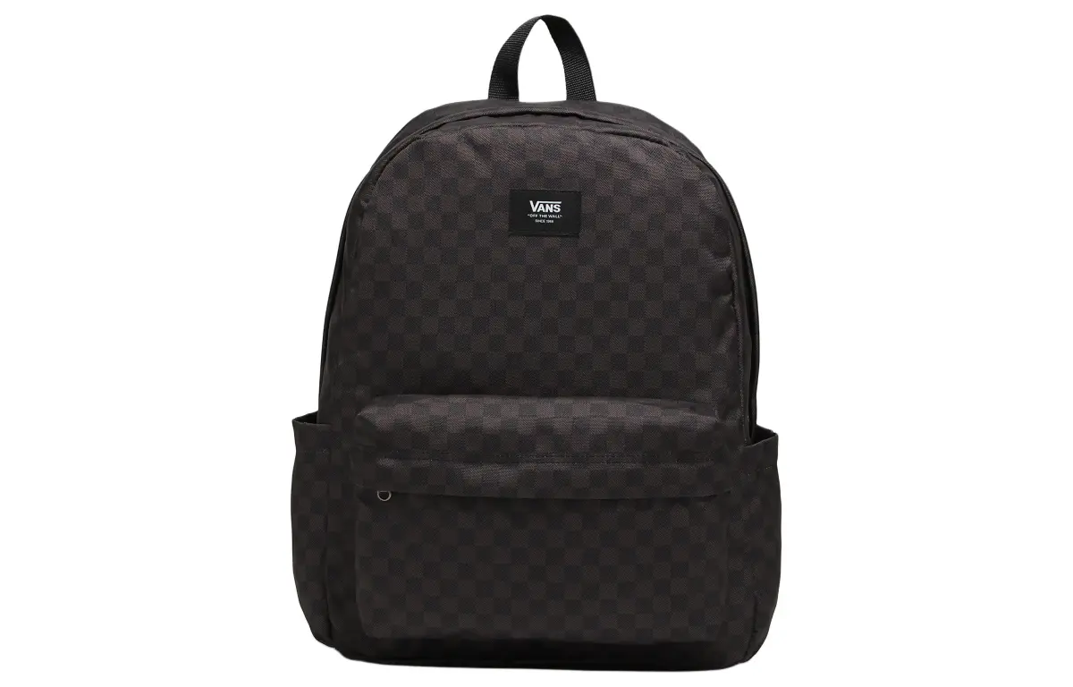 Vans Recycled Polyester Backpack Regular Unisex Black Charcoal
