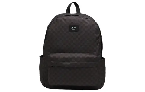 Vans Recycled Polyester Backpack Regular Unisex Black Charcoal