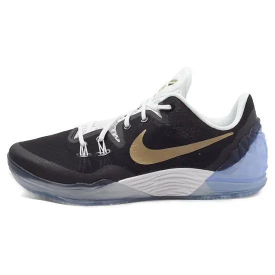 Nike Venomenon 5 Basketball Shoes Men Low-top Black/metallic Golden/white