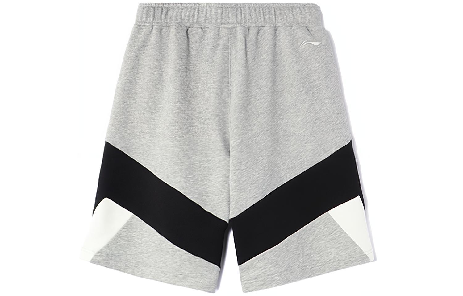Li Ning Sports Fashion Collection Sports Shorts Men’s Gray Moderate