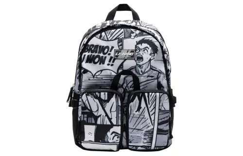 Li Ning Polyester Backpack Regular Unisex Black