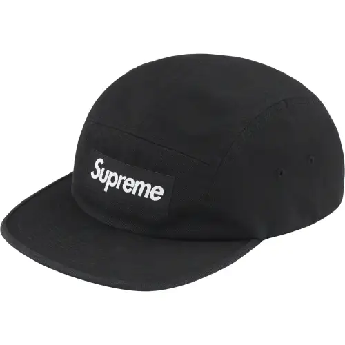 Supreme Washed Chino Twill Camp Cap FW23
