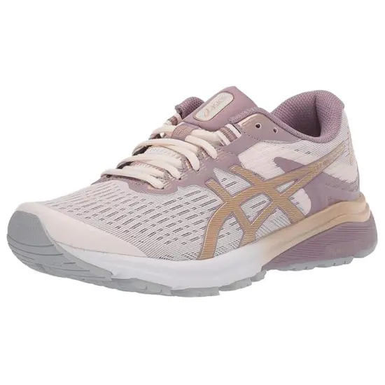 Asics GT 1000 8 Cushioning Wear Resistant Low Top Casual Shoes Women's White Purple