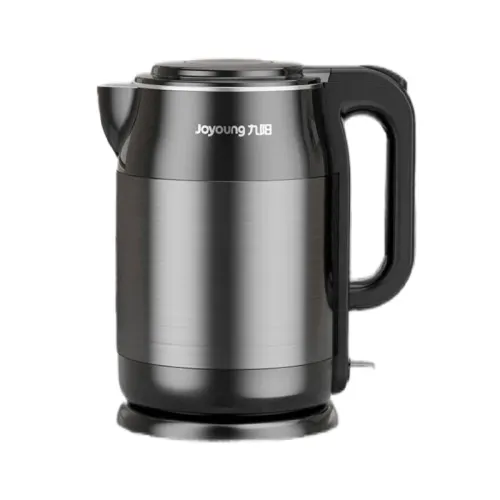 Joyoung K17-F67 electric kettle 1700ml, three-dimensional heating, silent and noise reduction, double steel cup body, thermal insulation and anti-scalding, seamless liner, safe and durable, food grade 304, double layer anti-scalding