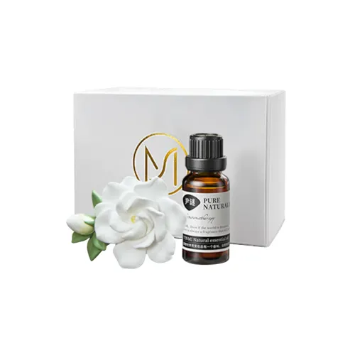 YIN MI Gardenia Car Aroma Diffuser Diffusing Stone Car Perfume Car Air Conditioning Vent Decoration Gardenia Aroma Diffuser Floral Fragrance Practical
