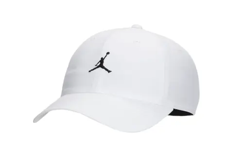 Jordan Brand Logo Baseball Caps Unisex White