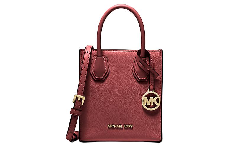 Женская сумка MICHAEL KORS Mercer (вишневая)