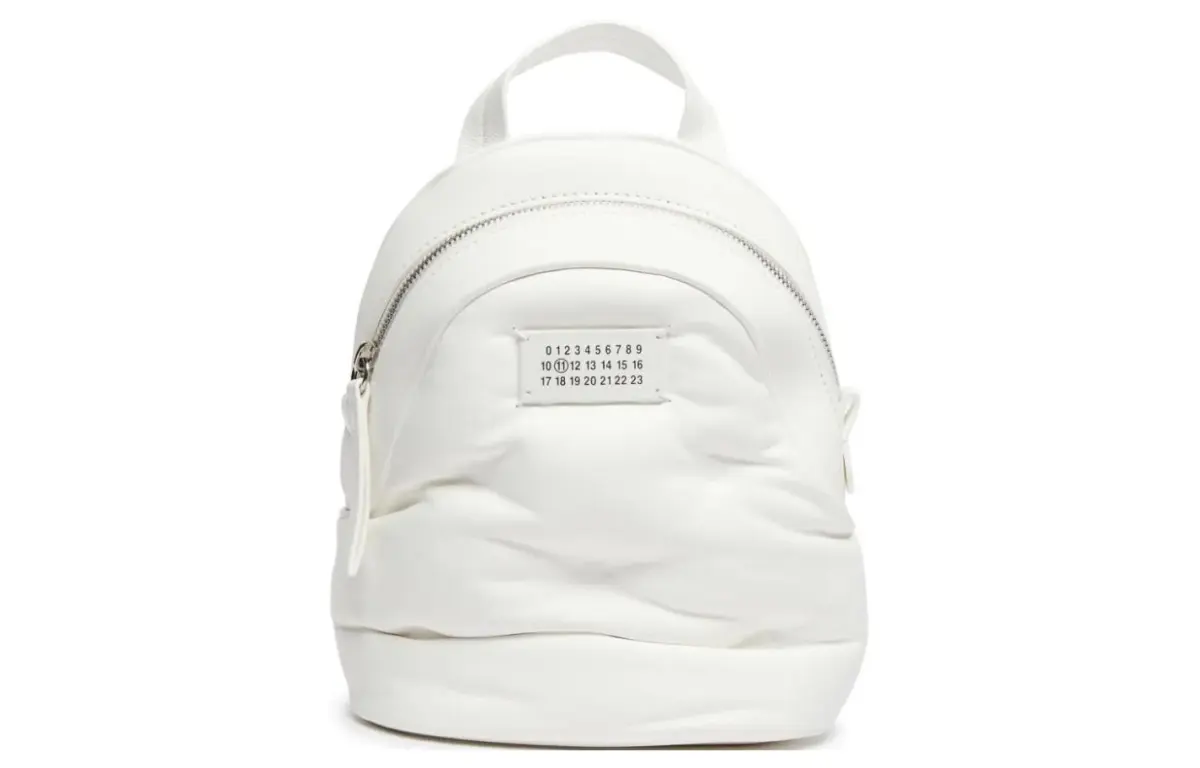 Maison Margiela Nappa Leather Backpack Women's White