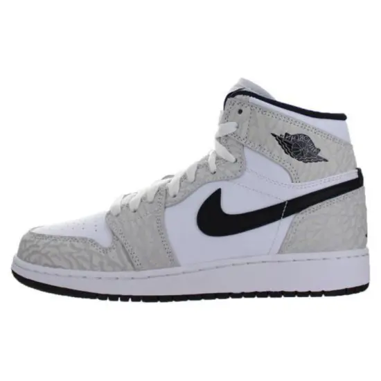 Jordan 1 Retro High Premium White Black GS
