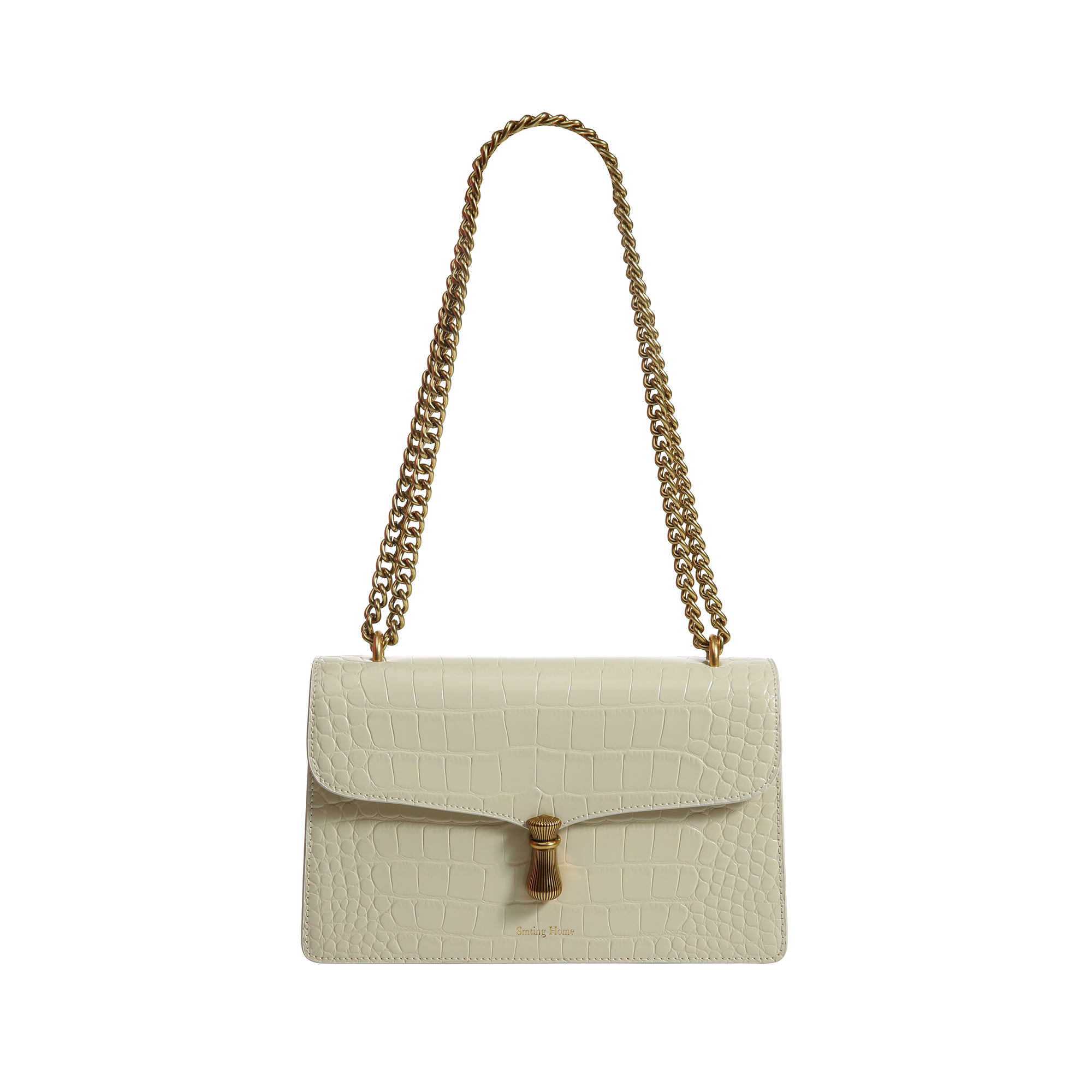 Симутинг ветра и прохожих крокодиловый Ниша бренд высокая Окружающий конверт пакет кожаный подмышка низ один Плечом к плечу пакет общепринятый женский Много -розовый