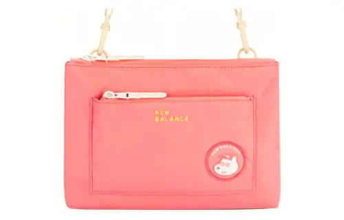 New Balance Seiji Collab Collaboration Fabric Small Crossbody Bag, Shoulder Bag Women's Pink