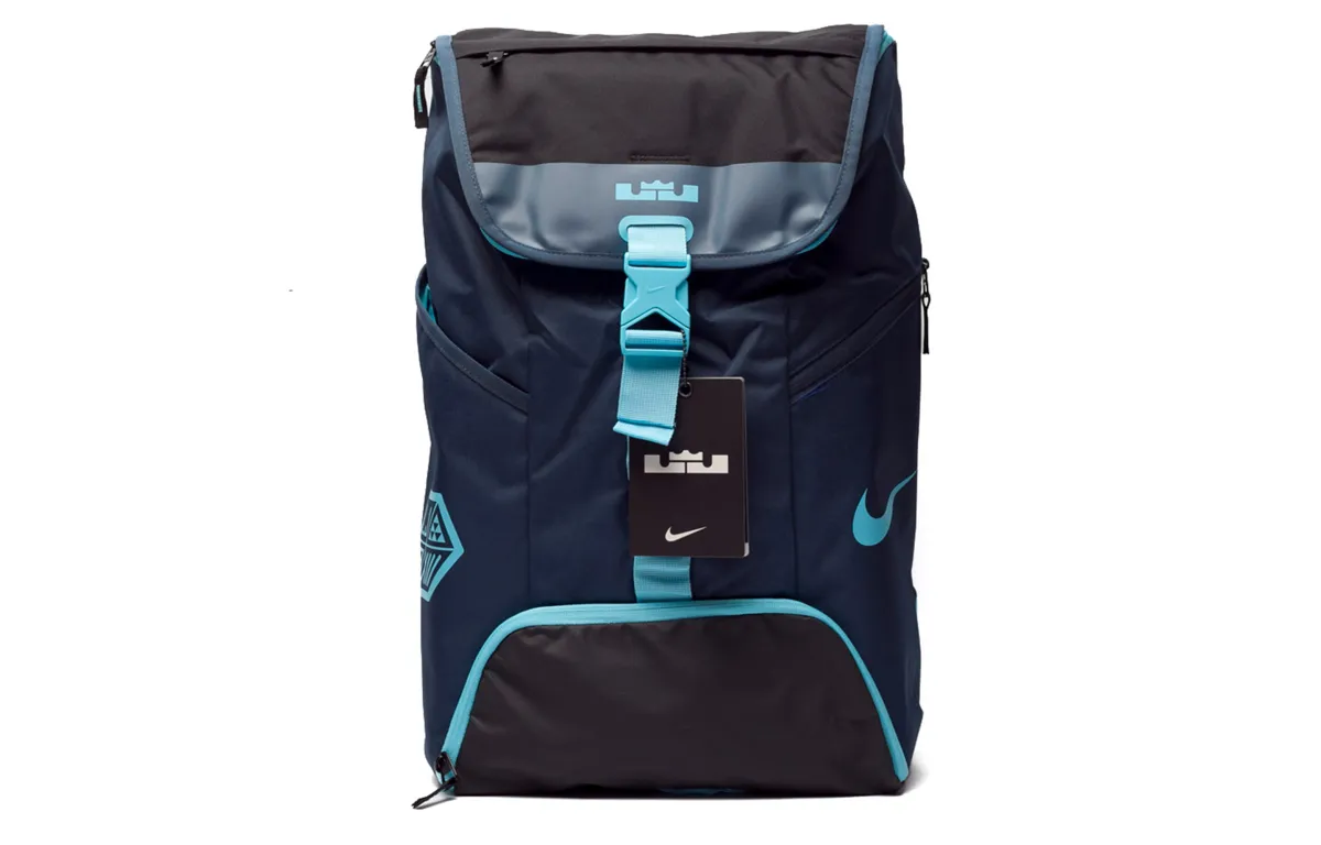 Nike Polyester Backpack Men's Blue & Black