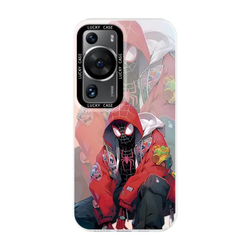 Small bone ABS+PC material Marvel trendy brand high-end parallel universe Spider-Man boys acrylic mobile phone case suitable for Honor/HONOR/100/90pro Huawei nova12pro/11/magic5/x50 trend