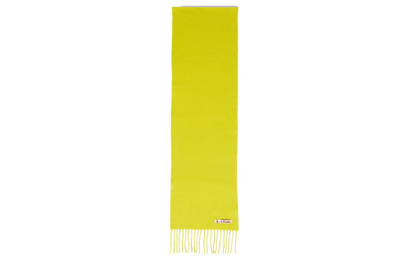 Женский шарф Acne Studios (желтый)