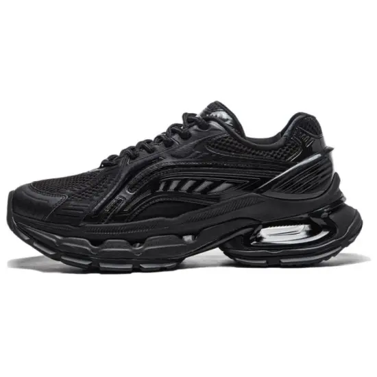 LiNing Furious Rider BOW Running Shoes Men Low-Top Black