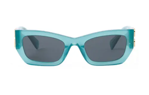 Miu Miu logo-plaque arm sunglasses