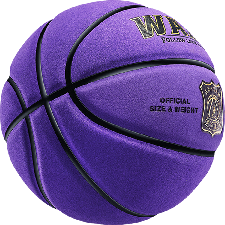 WADE Suede Basketball Purple Size 7 Ball Training Unisex