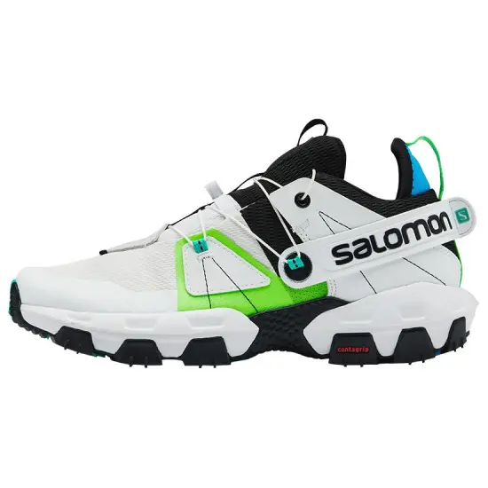 SALOMON Xa Pro Street 2 Hiking / Trekking Shoes Unisex Low-top White/Black/Green