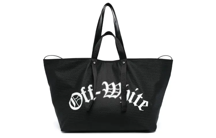 OFF-WHITE Day Off Mesh Tote Bag