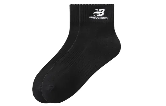 New Balance Ankle Socks Unisex 1 Pack Black