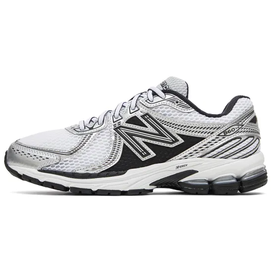 New Balance 860v2 Black White Silver