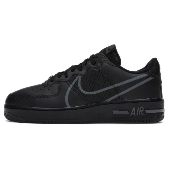 Nike Air Force 1 React Black Anthracite