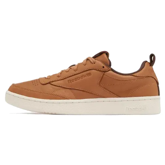 Reebok Club C Skateboarding Shoes Unisex Low-top Brown
