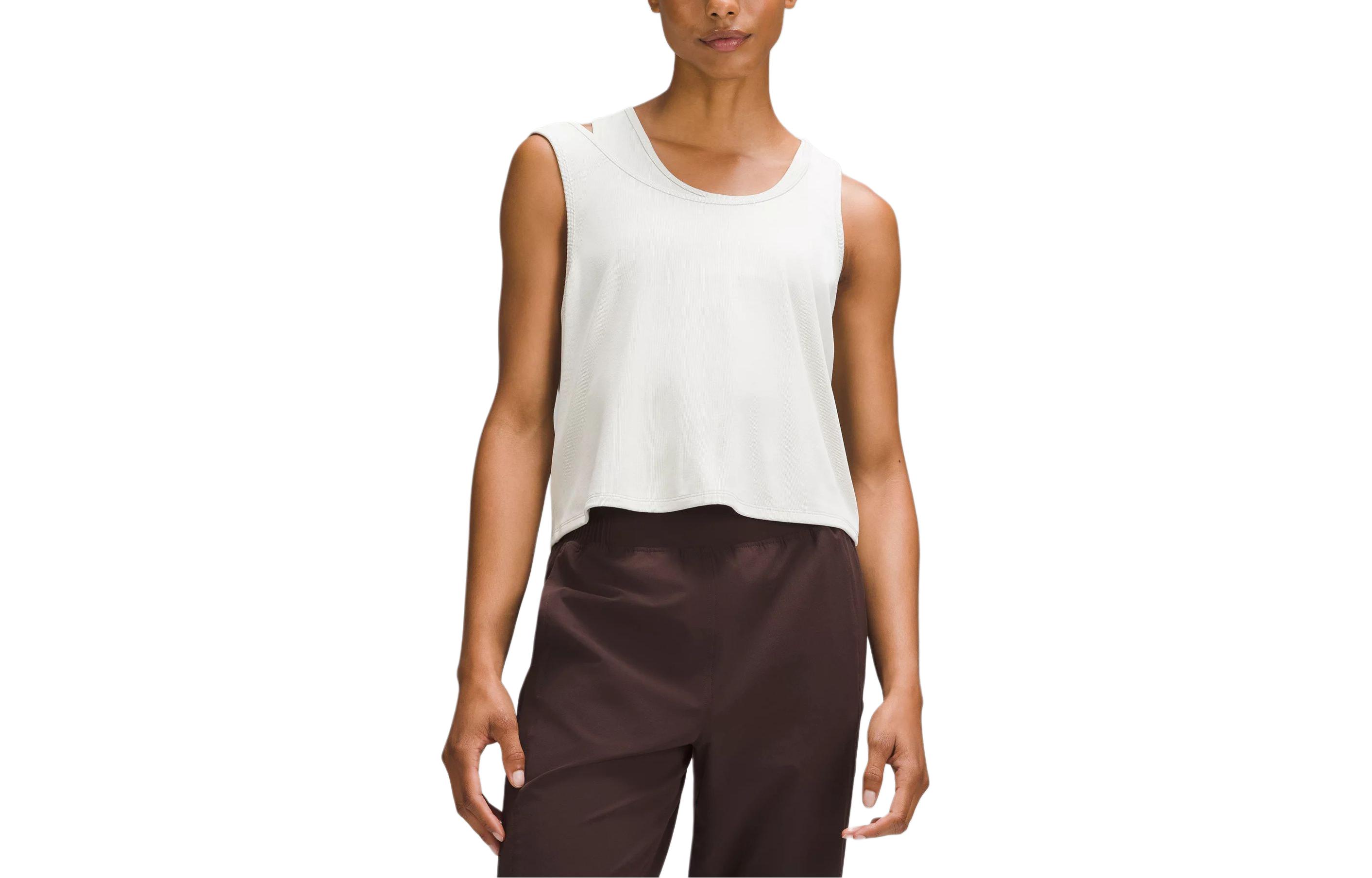 Lululemon Soft Ribbed Yoga Tank Tops Women’s Moderate Other