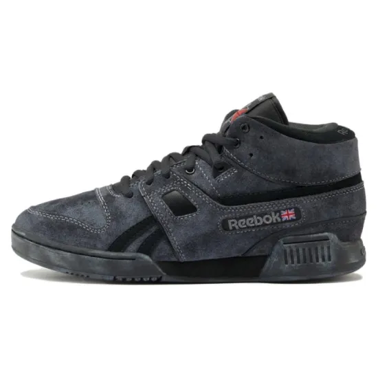 Reebok Workout Skateboarding Shoes Unisex Mid-top Black