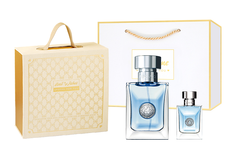 Versace, perfume, gift box, set strongly flavoured, long-term effect, 30 ml, 50 ml, 5 ml
