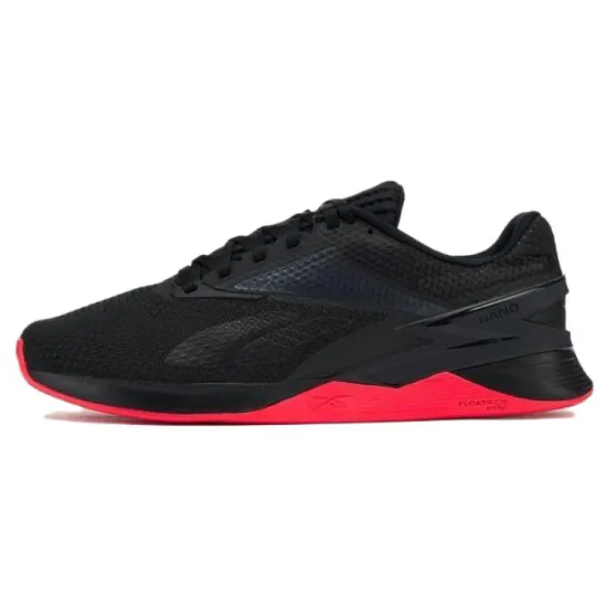 Reebok Nano X3 Training Shoes Unisex Low-top Black/Red