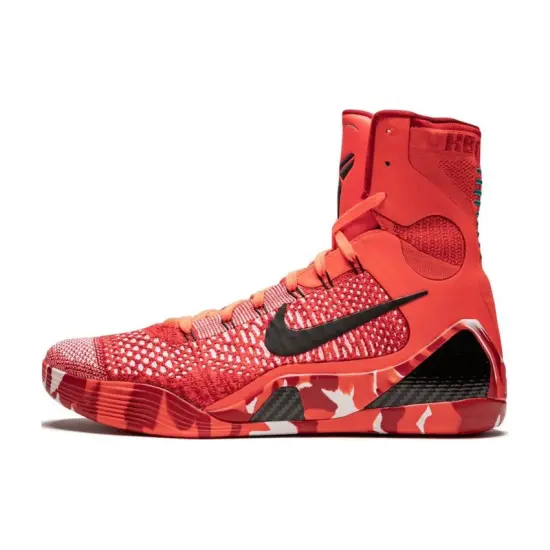 Nike Kobe 9 Basketball Shoes Men High-top Red
