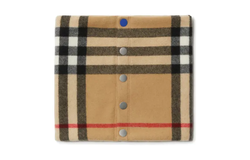 Burberry Vintage Check pattern Cashmere Snood