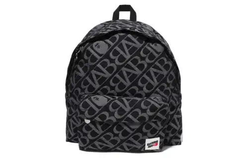 A BATHING APE Cotton Backpack Regular Men's Black