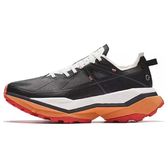 ANTA Champion Series Running Shoes Men Low-Top Black White