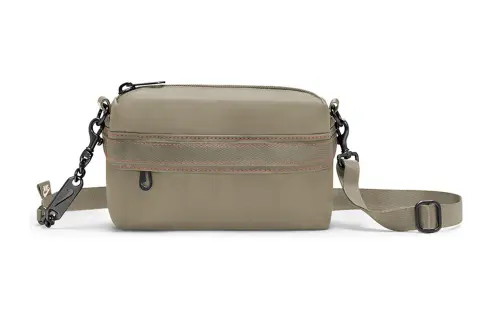 Nike Polyester Shoulder Bag, Crossbody Bag Unisex Olive Green