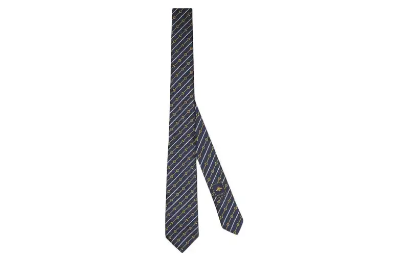 GUCCI Interlocking G Silk Tie