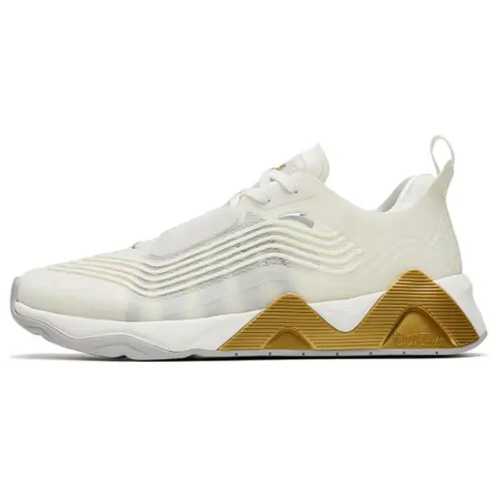 ANTA Training Shoes Men Low-Top White Brown