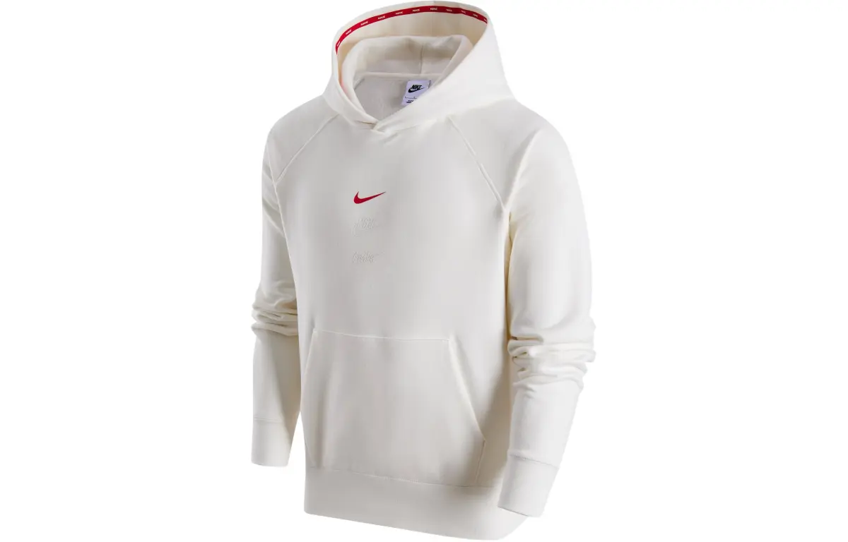Nike Year Of The Dragon FW23 Year Of The Dragon CNY Collection Logo Patterned Print Fleece Lined Pullover Hooded