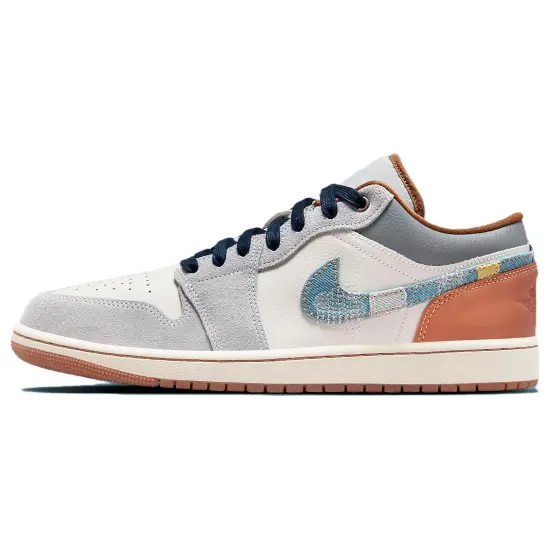 Air Jordan 1 Low SE 'Repaired Denim Swoosh'