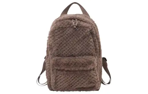 Converse Faux Fur Backpack Regular Unisex Tan