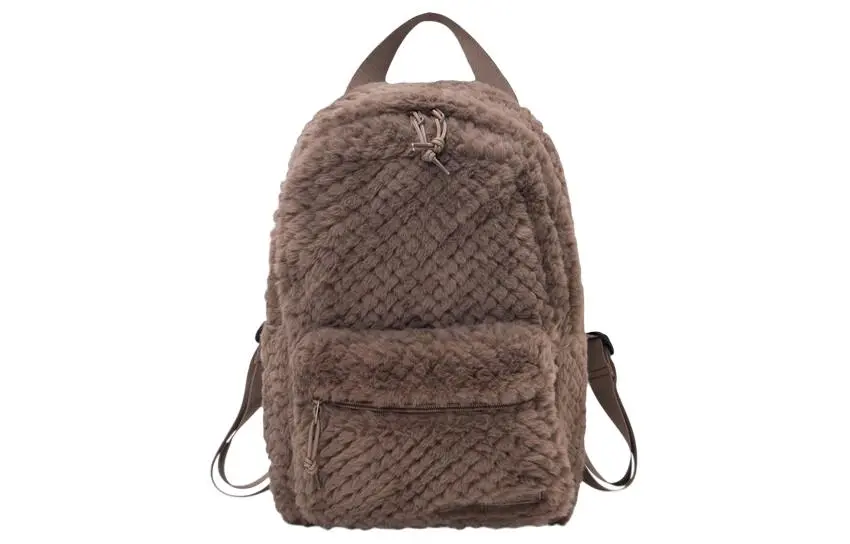 Converse Faux Fur Backpack Regular Unisex Tan