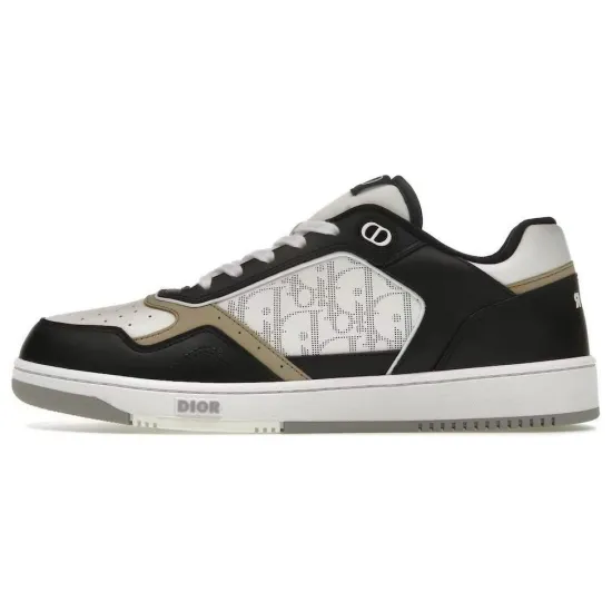 DIOR B27 Low Black White Beige Oblique Galaxy